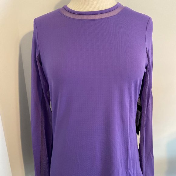 Chemise D'équitation Kerrits Riding Shirt - Fille - Taille Small - Prune/Lavande - EUC
